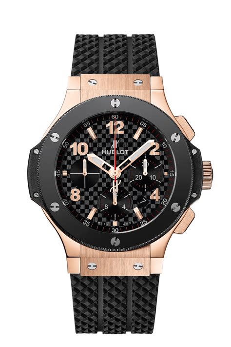 hublot black with gold watch|Hublot big bang original gold.